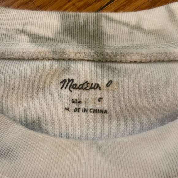 Madewell Tie-Dye (Re)sourced Cotton Swing Sweatshirt - Picture 5 of 5